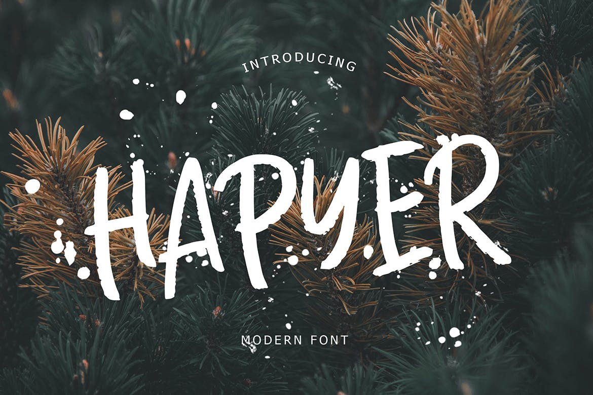 فونت مدرن Hapyer