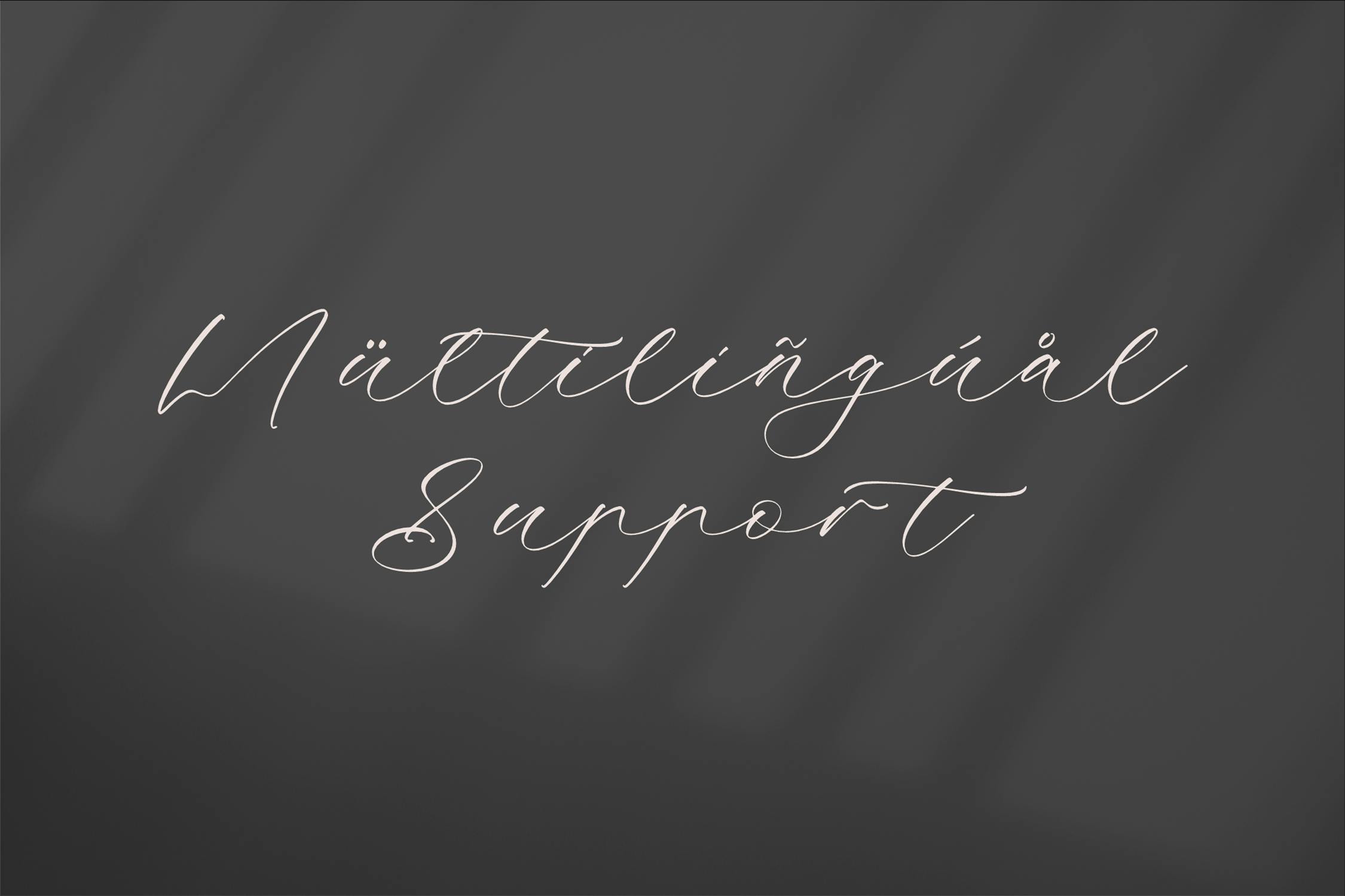 Montelia Hublot A Luxury Script Font