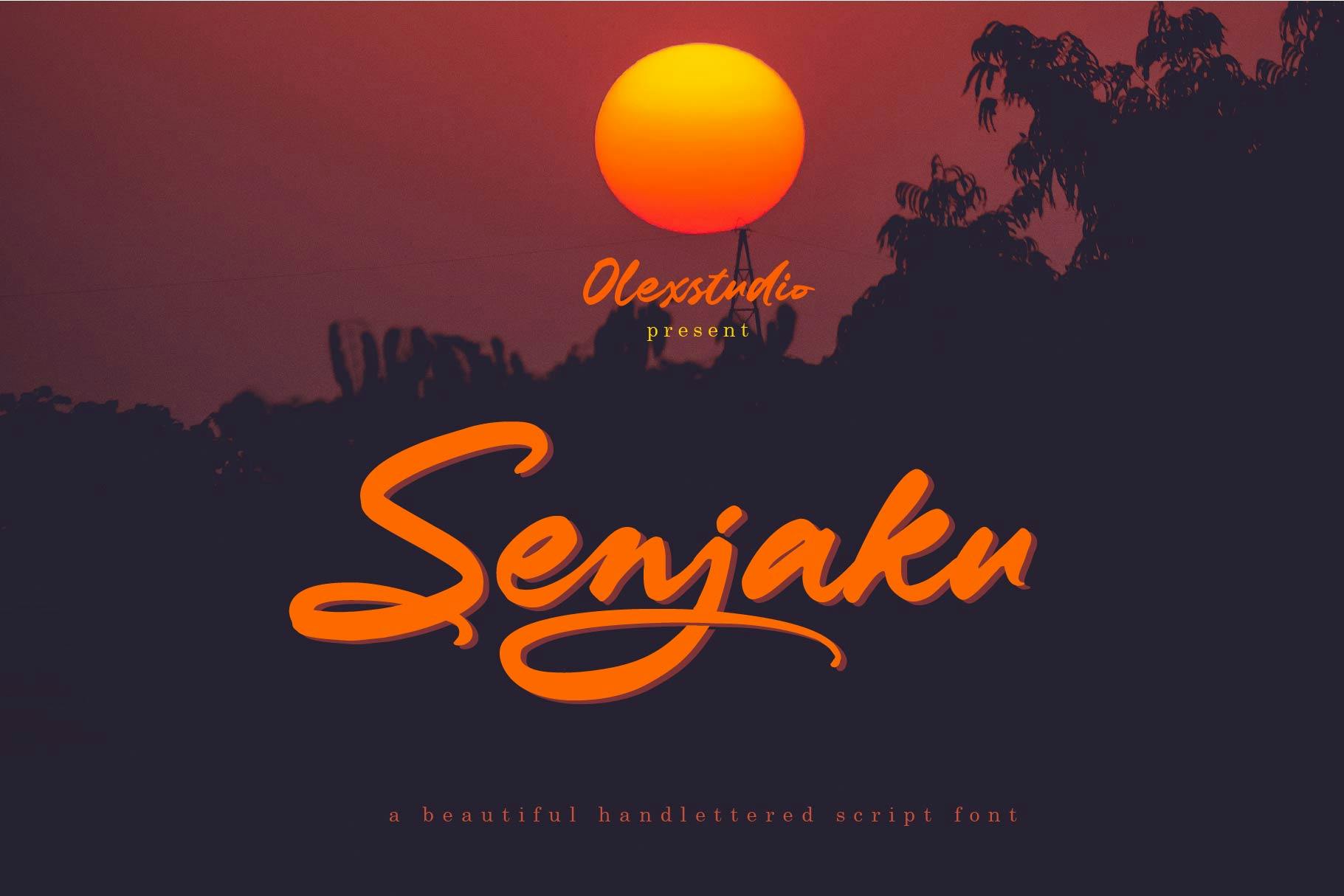 SENJAKU Handlettered