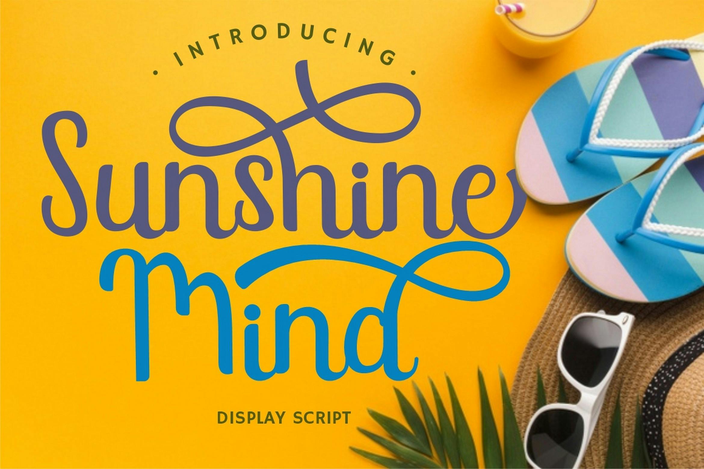 قلم اسکریپت نمایش ذهن Sunshine Mind