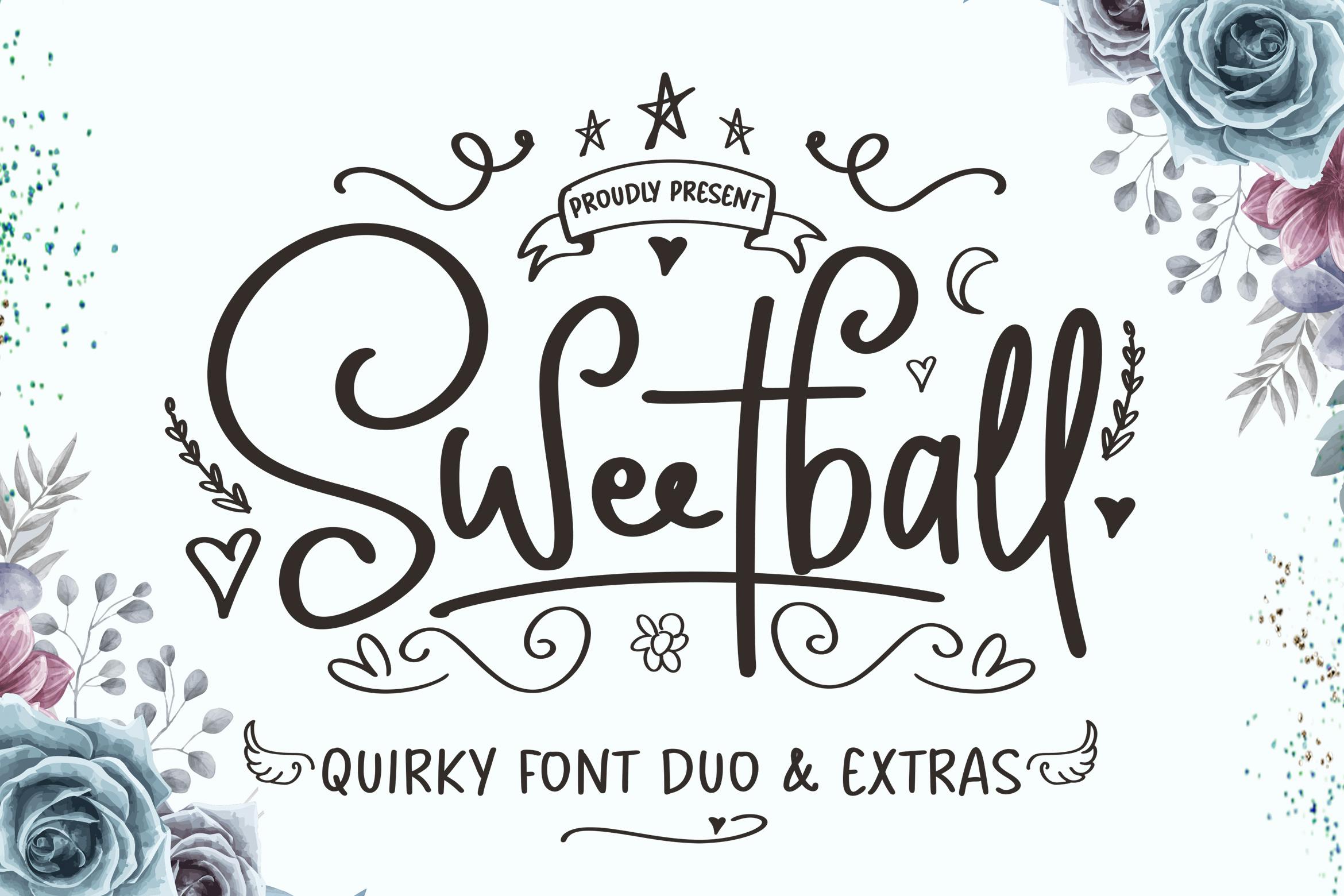 Sweetball Craft Font Duo