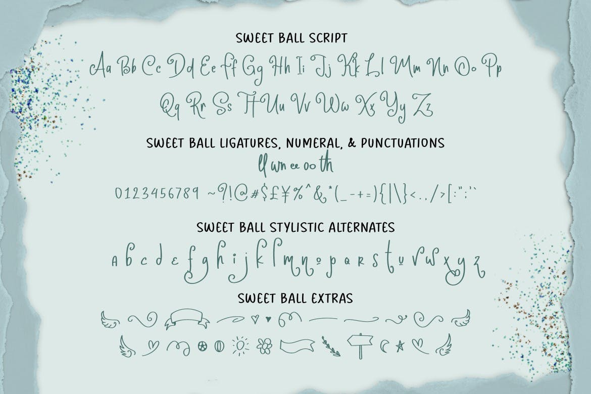 Sweetball Craft Font Duo