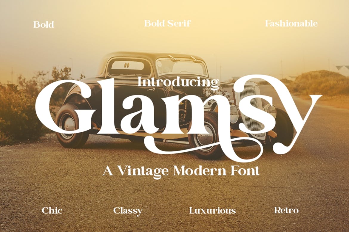 فونت Vintage Glamsy