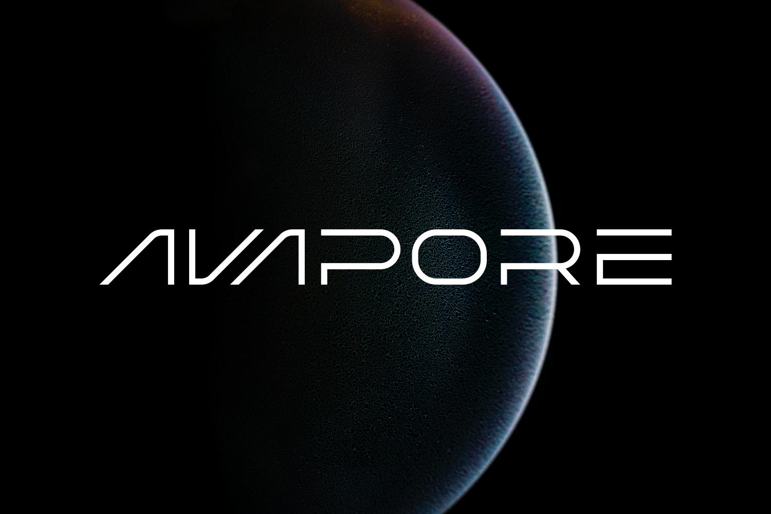 فونت مدرن Avapore