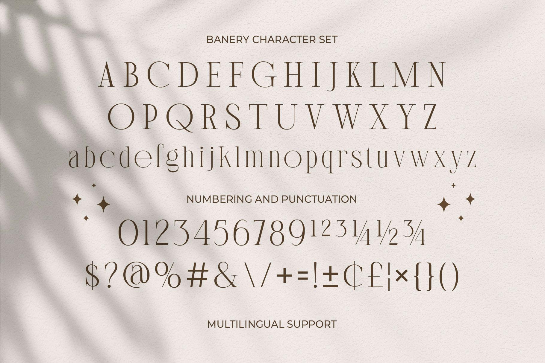 Banery Modern Serif