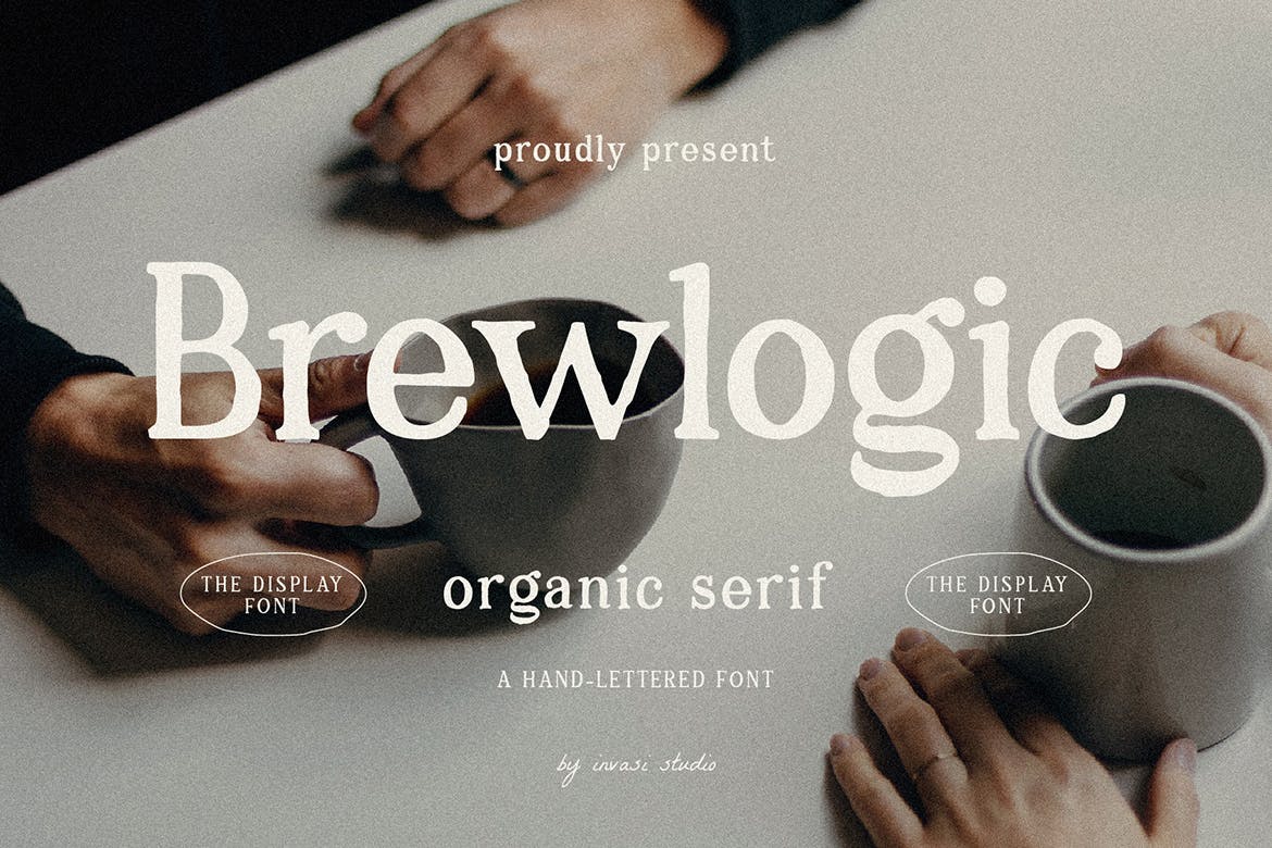 فونت نمایش ارگانیک Brewlogic