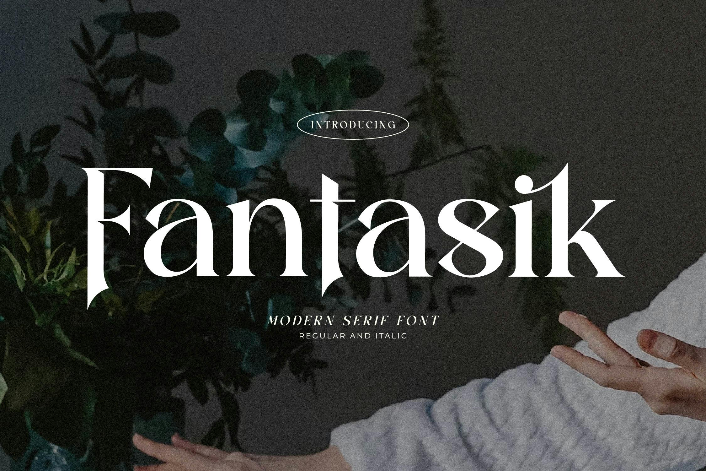 فونت سریف مدرن Fantasik