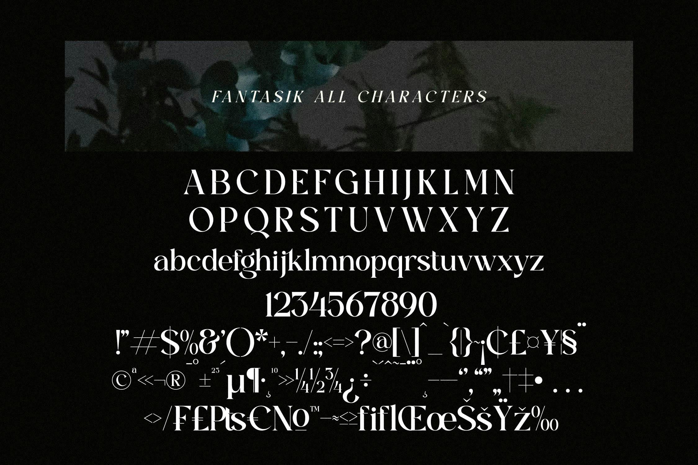 فونت سریف مدرن Fantasik