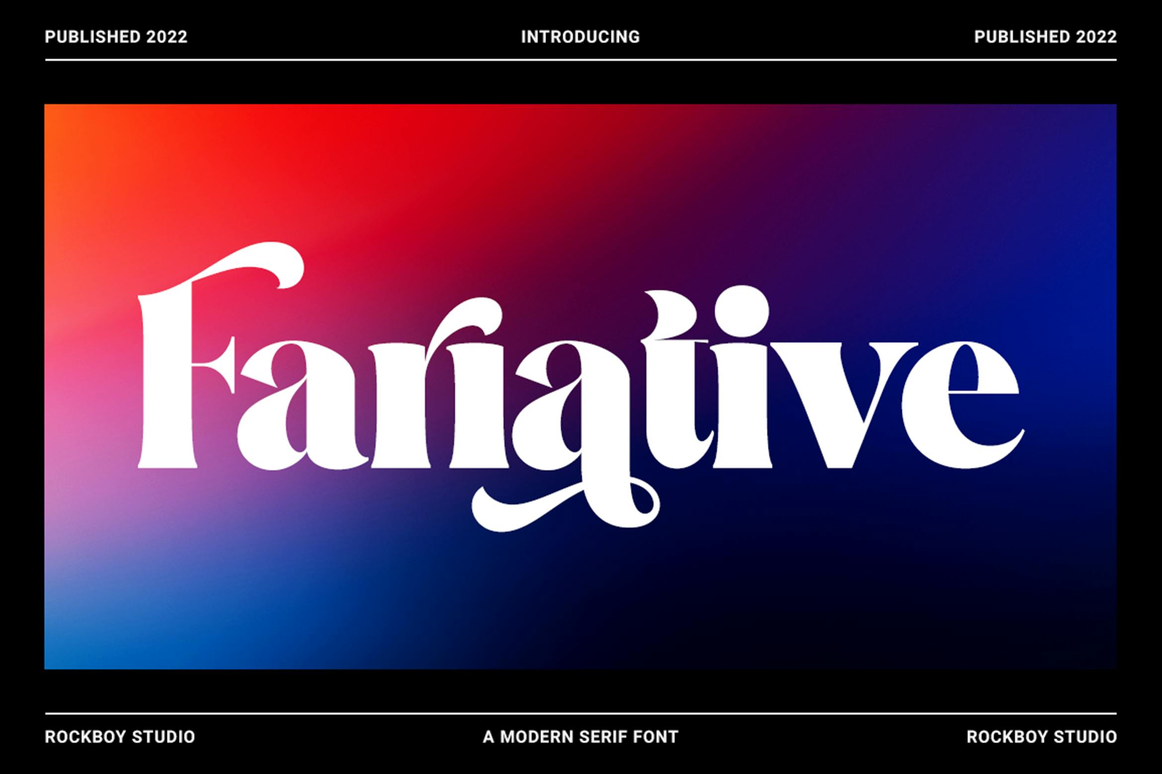 فونت لوگوی Fariative