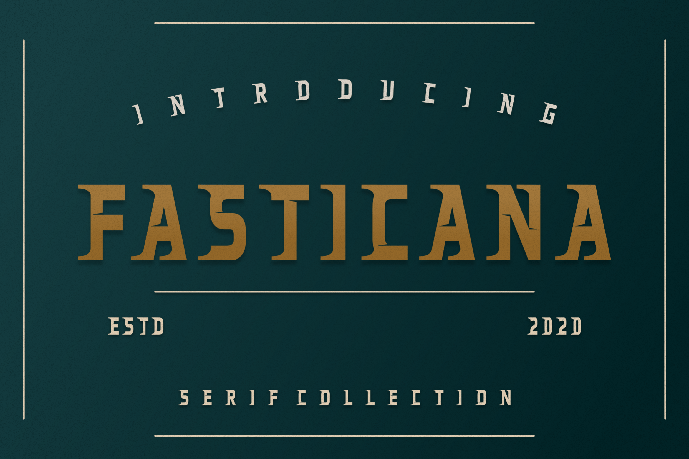 فونت Fasticana