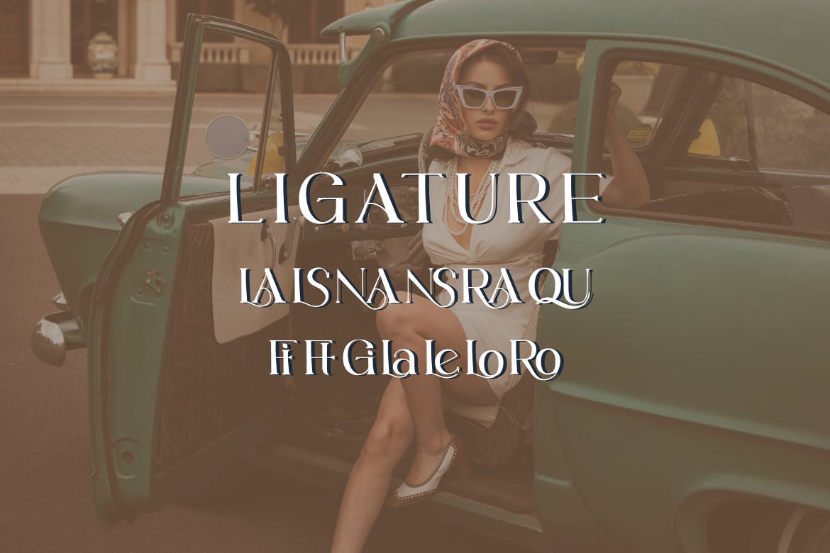 فونت نمایش لوکس Grandique Romance