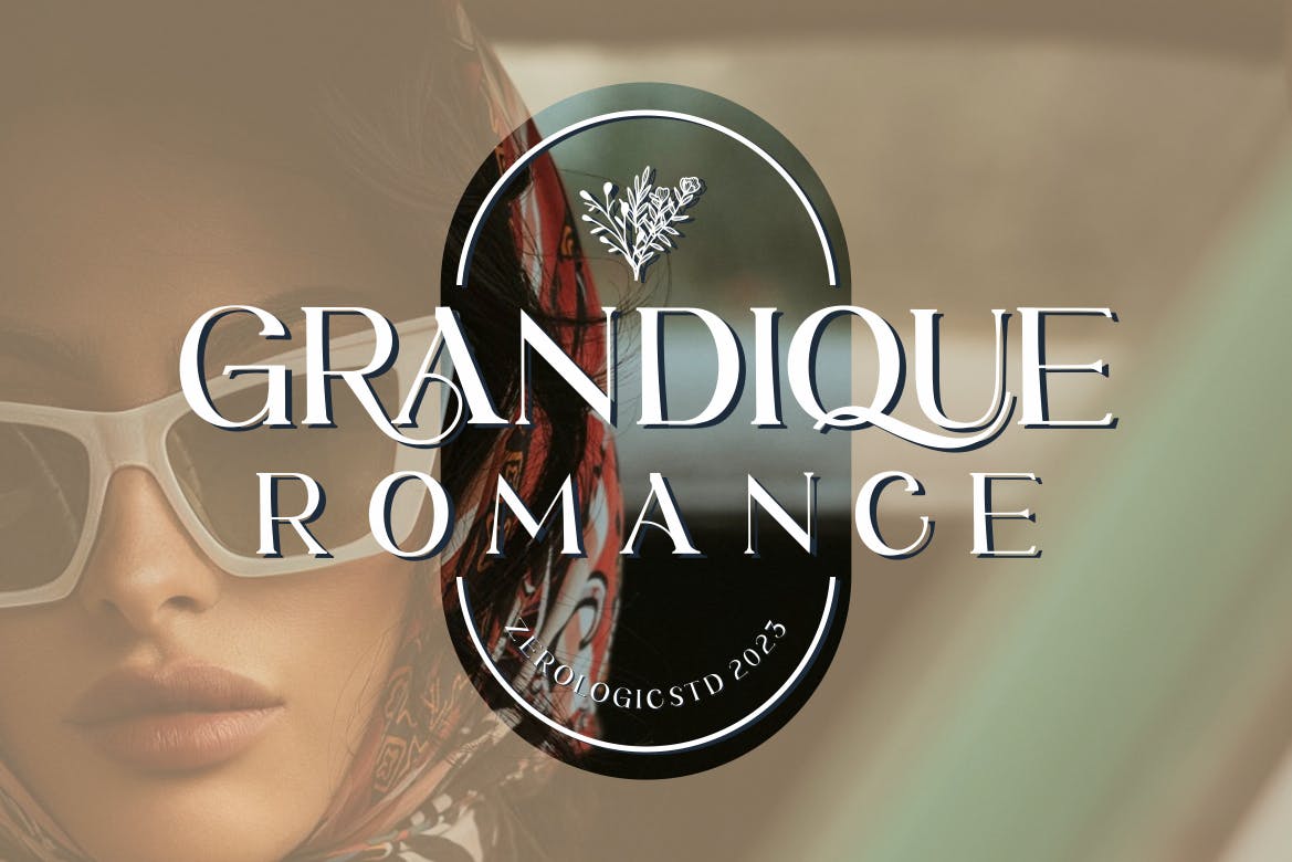 فونت نمایش لوکس Grandique Romance