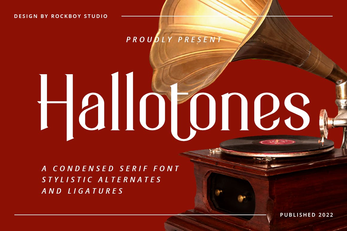 قلم لوگو Hallotones