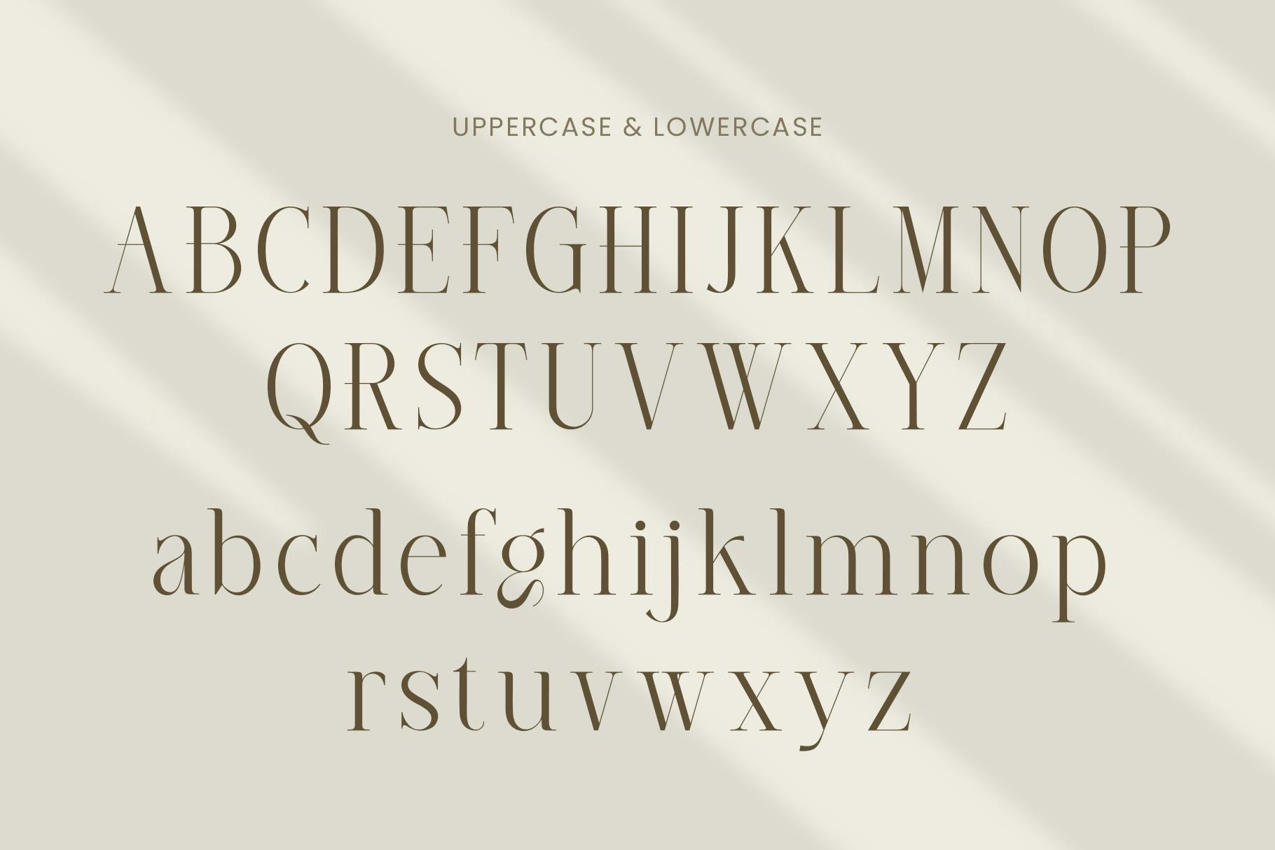 Interea A Luxury Serif Font