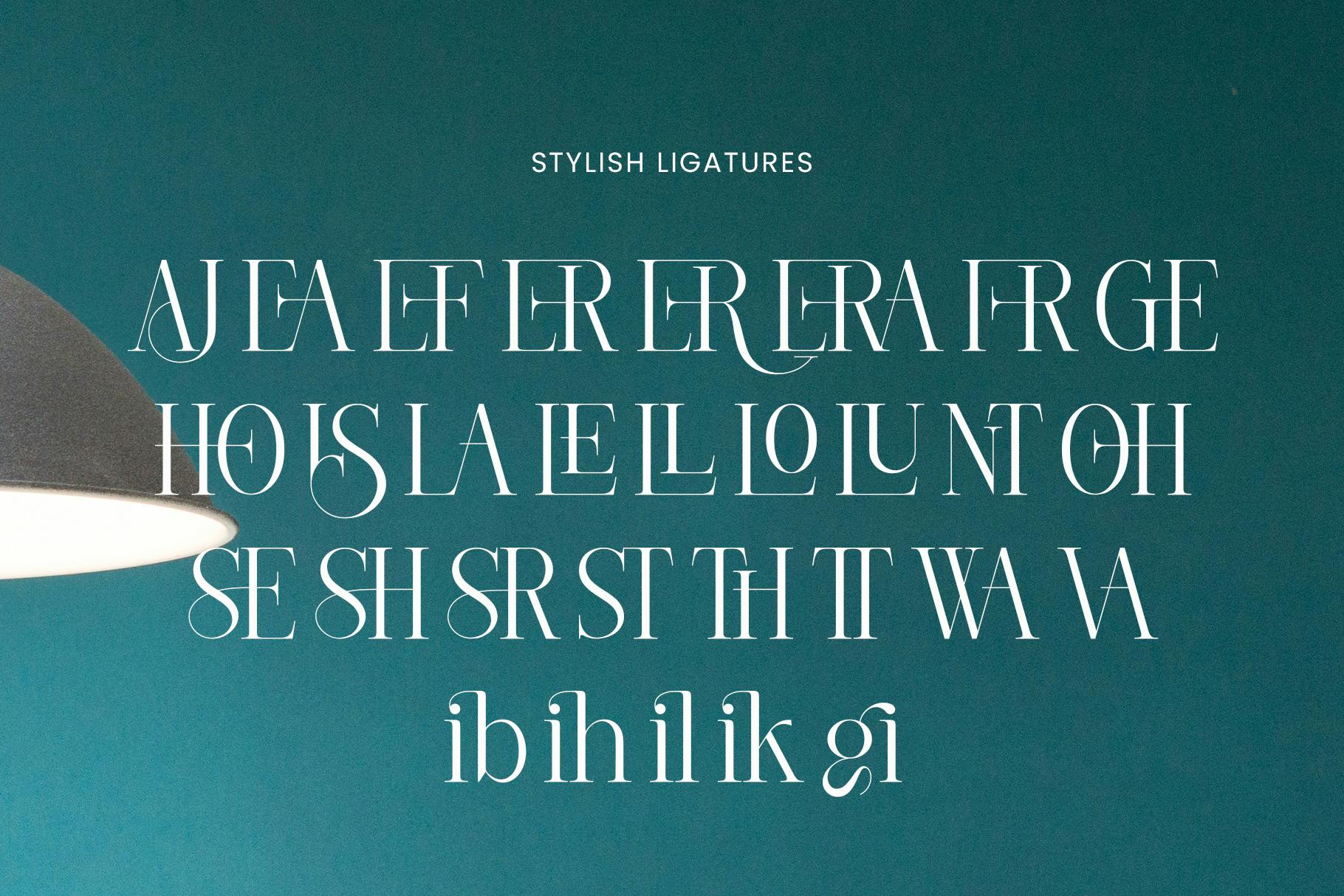 Interea A Luxury Serif Font