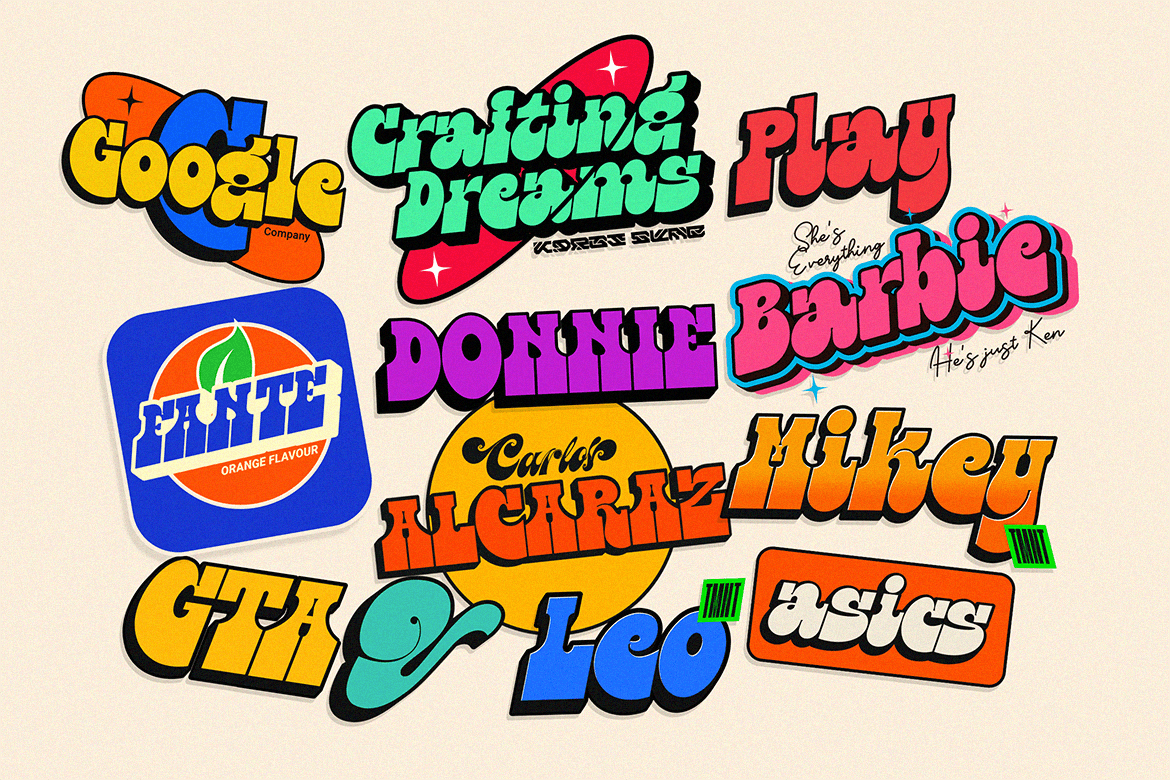 فونت لوگوی Korge Bold Slab Serif