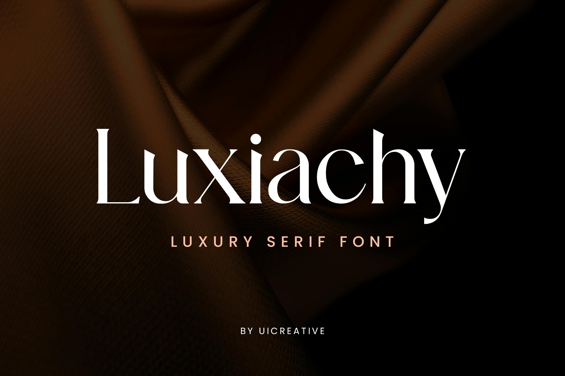 فونت Luxiachy Luxury Serif