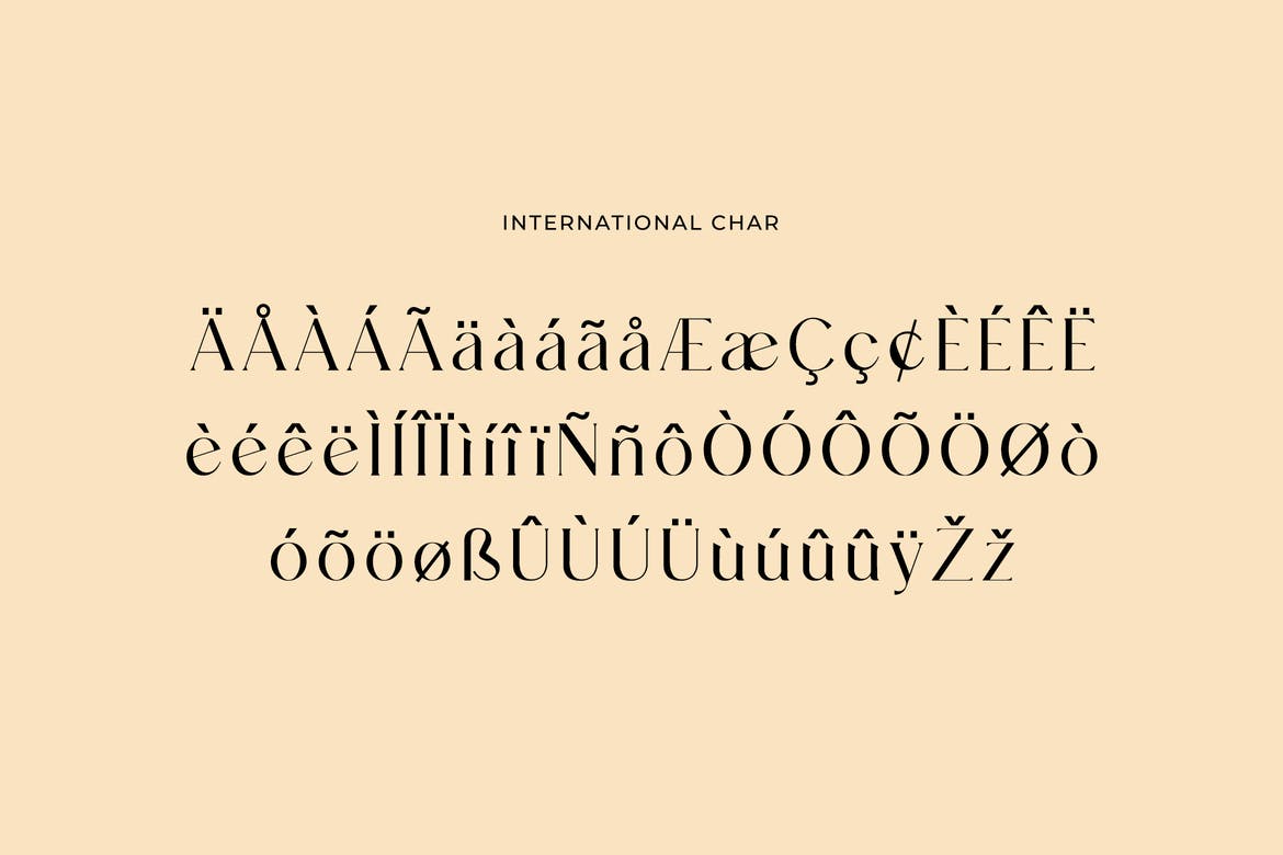 فونت Luxiachy Luxury Serif