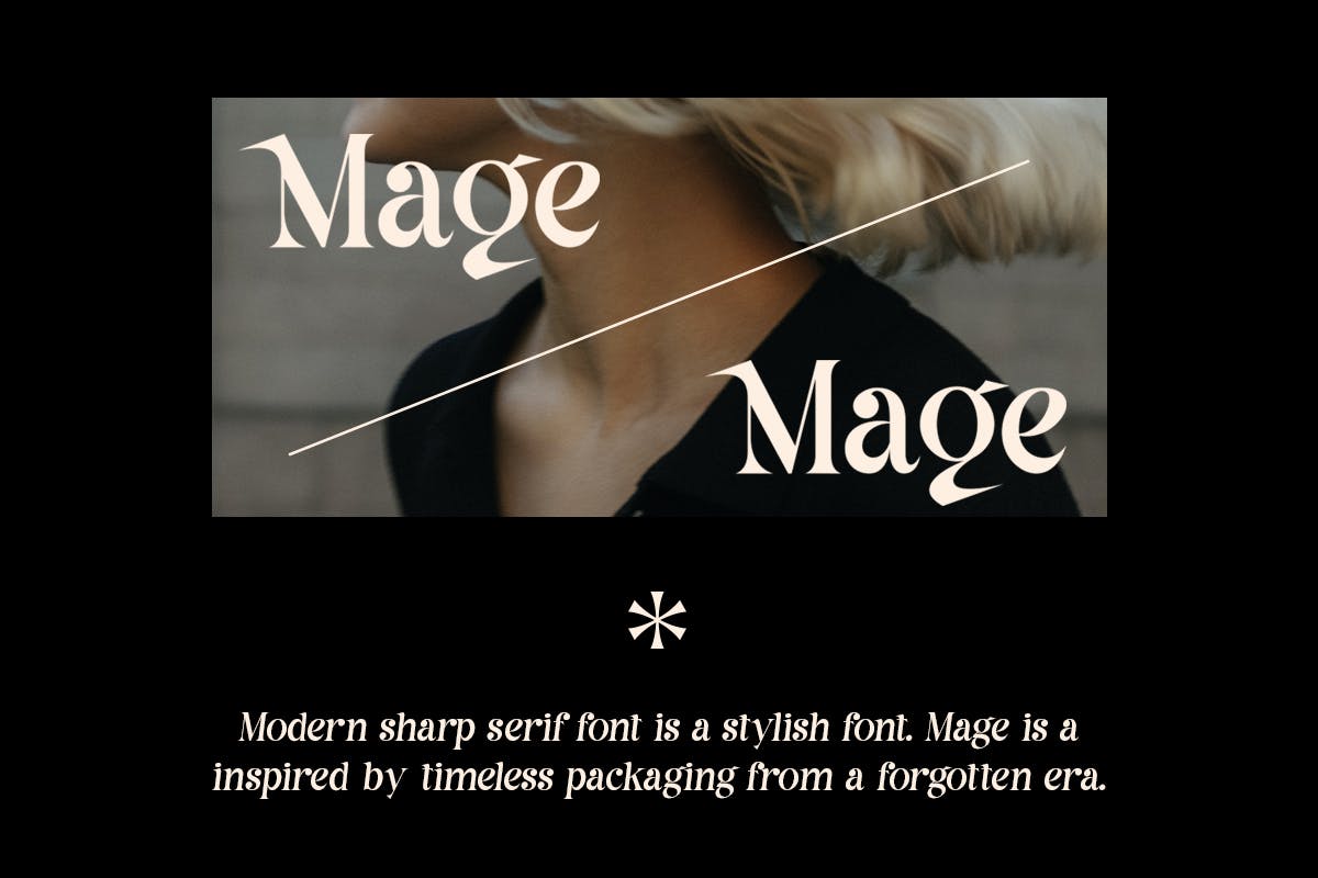 فونت مدرن Mage
