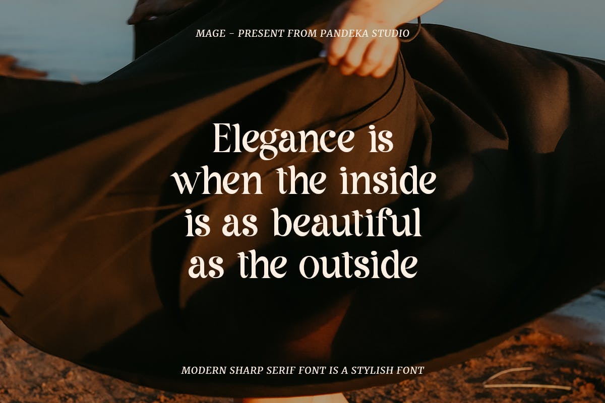 فونت مدرن Mage