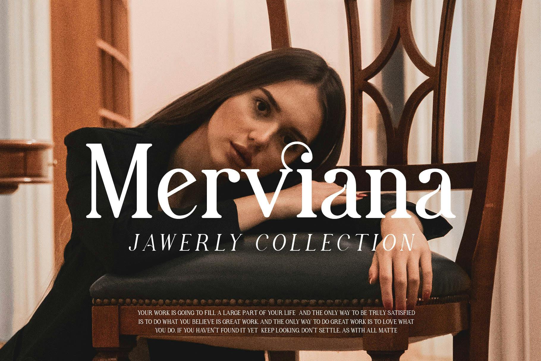 حداکثر فونت Serif Elegant Family Visionary