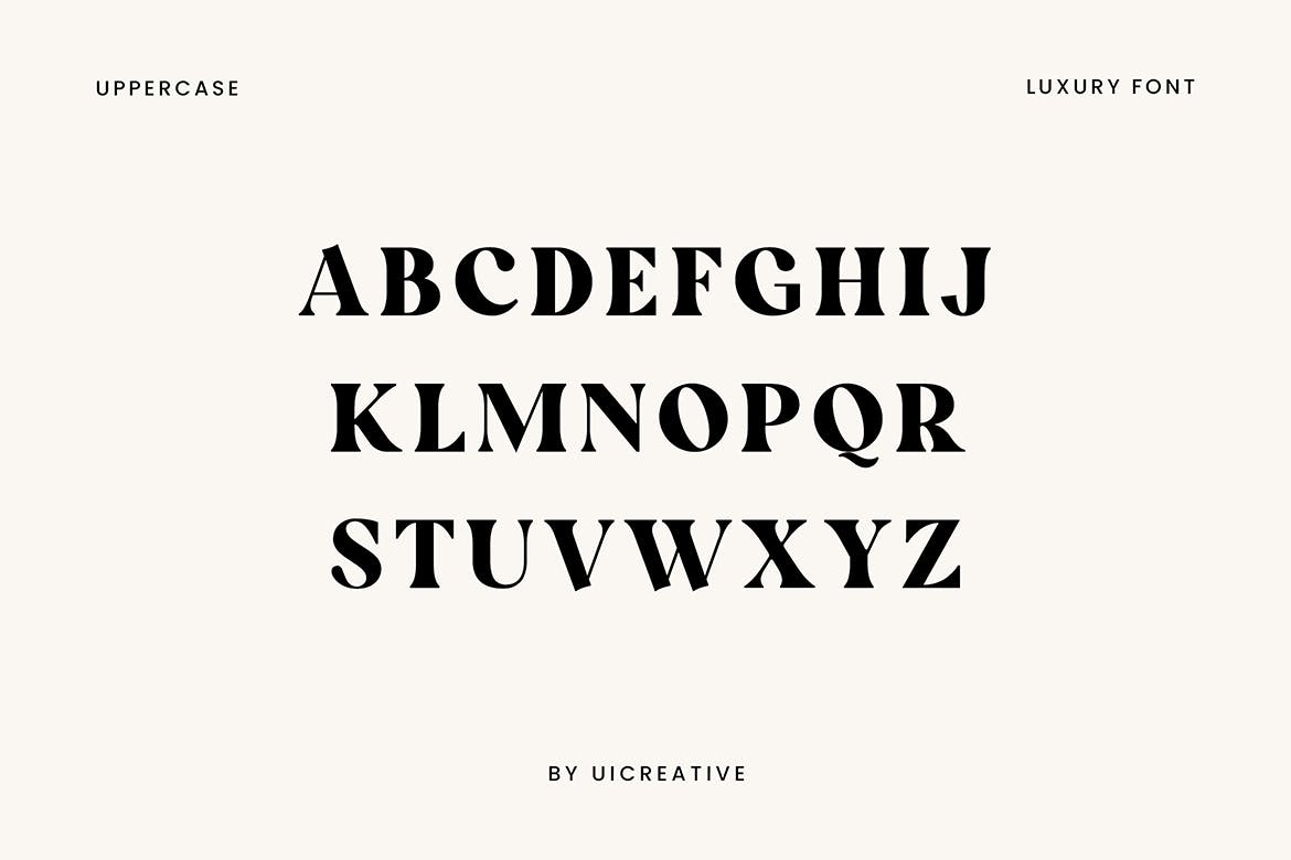Micklest Luxury Serif Font
