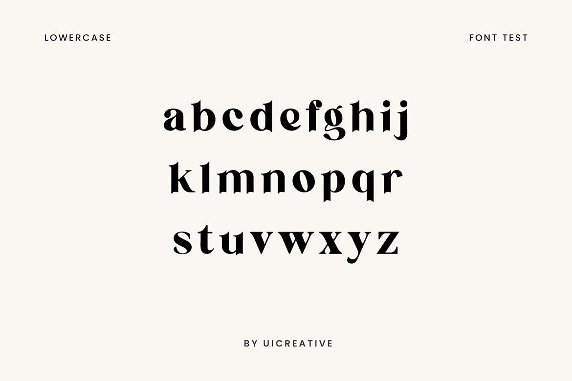 Micklest Luxury Serif Font