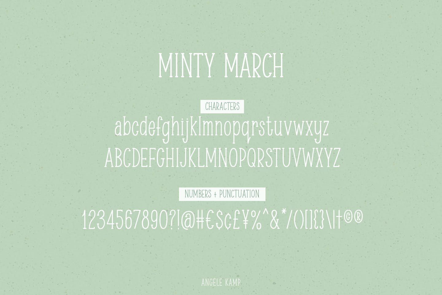 قلم سریف فشرده Minty March