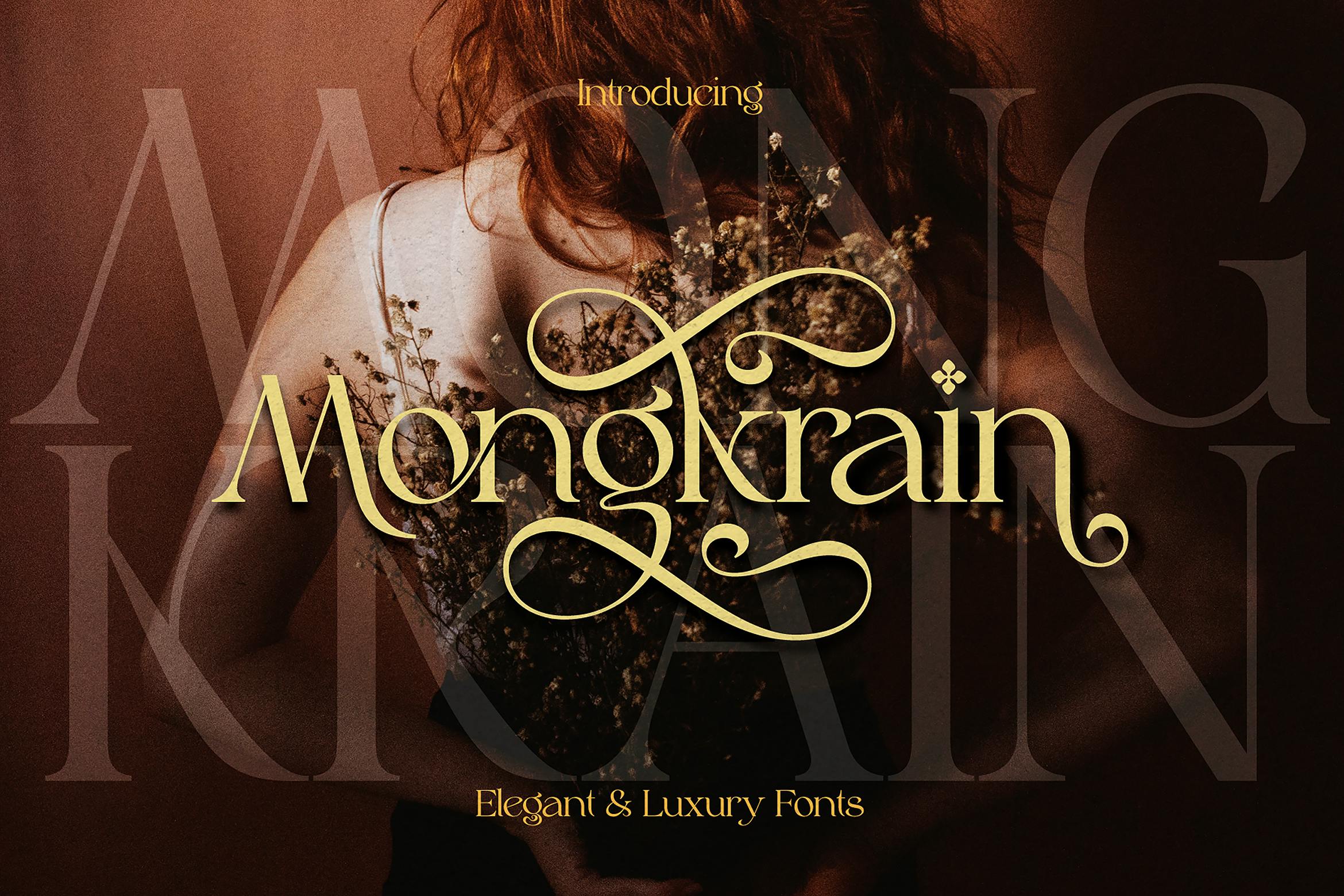 فونت لوکس زیبا Mongkrain