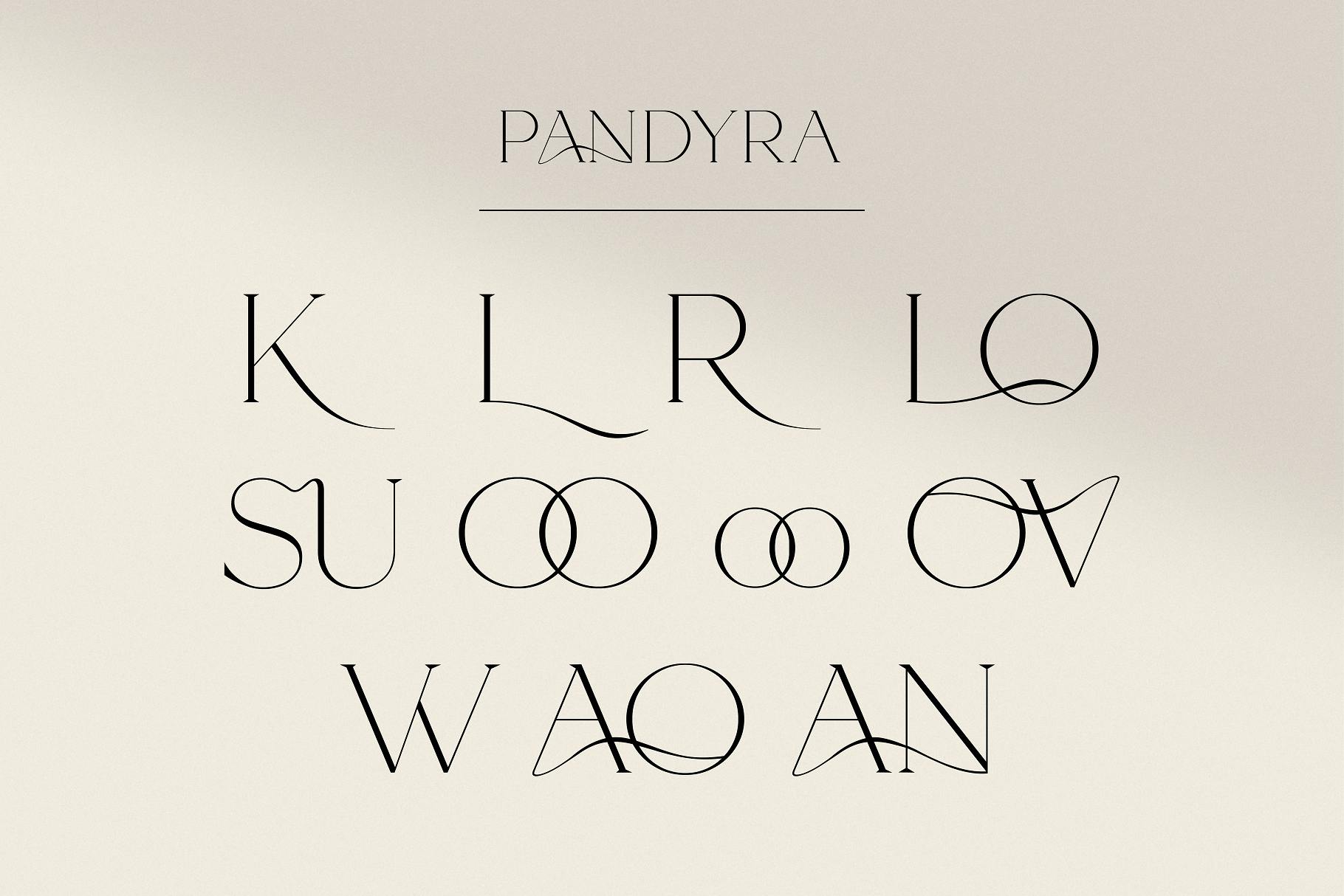 Pandyra Delicate Luxury Serif
