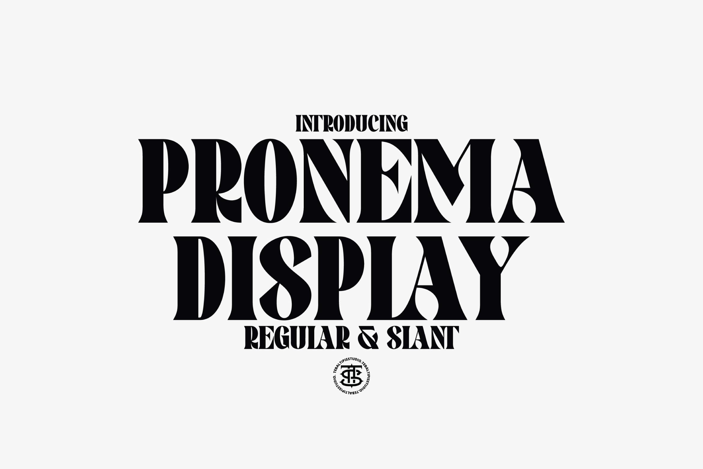 Pronema Modern Serif