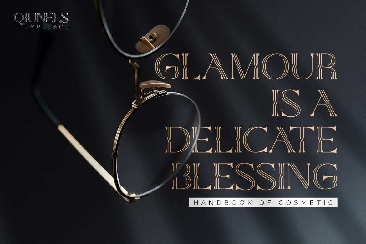 Qiunels Elegant Luxury Display Serif
