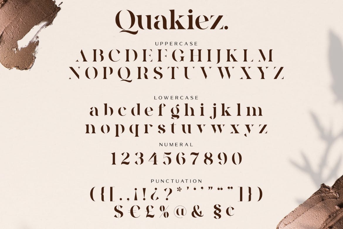 Quakiez Luxury Modern Serif