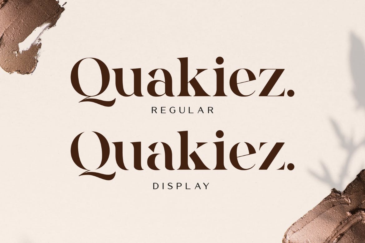 Quakiez Luxury Modern Serif