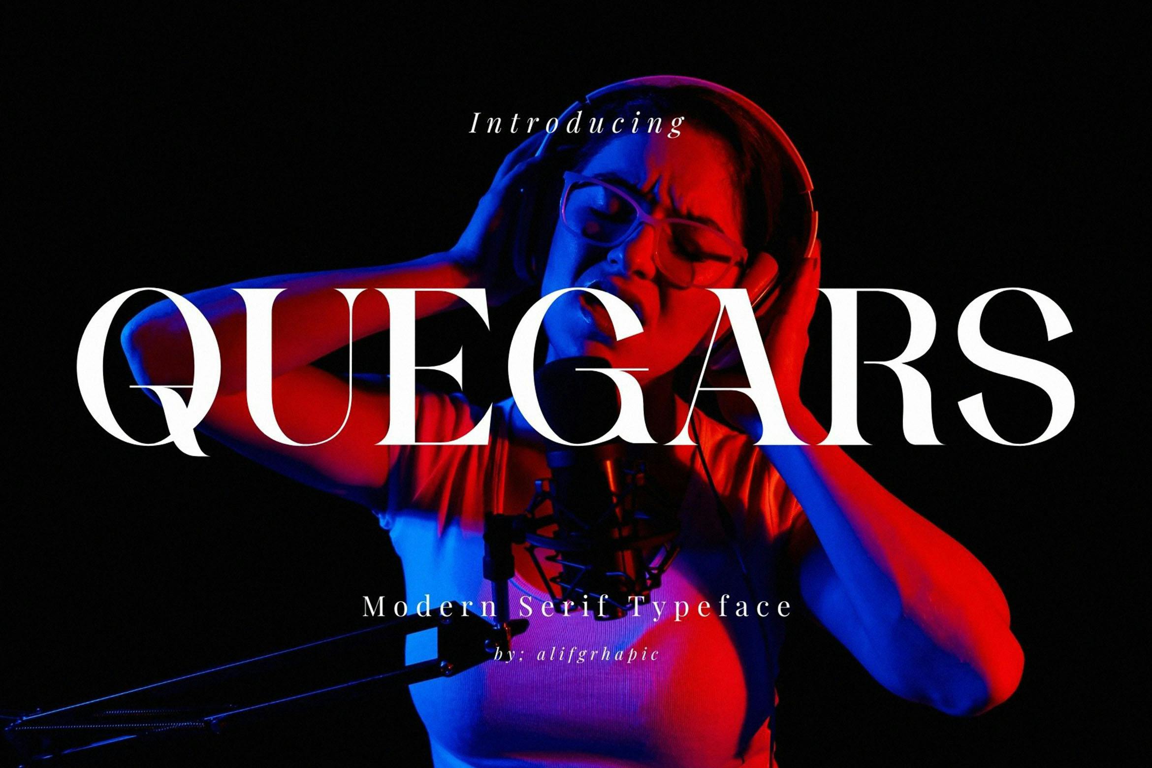 Quegars Modern Serif