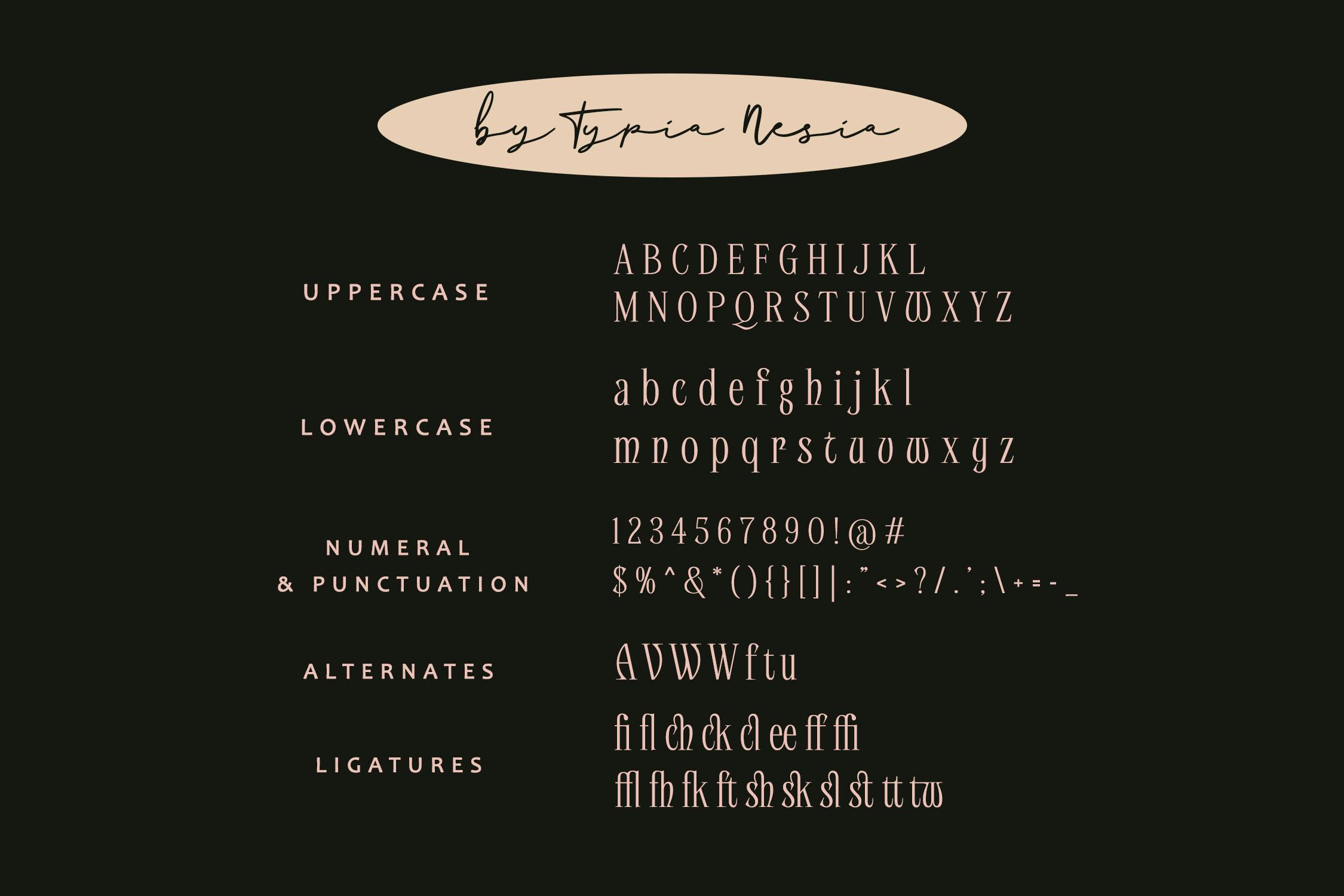 Quietwave Luxury Beauty Expressive Font Serif