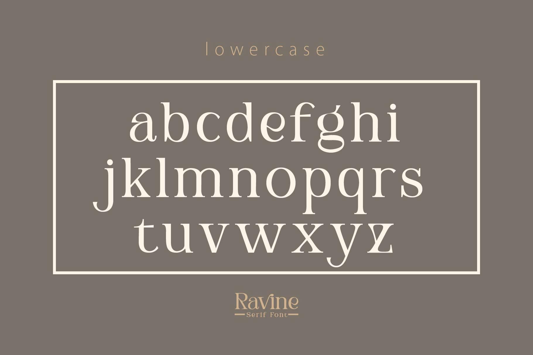RAVINE Modern Serif