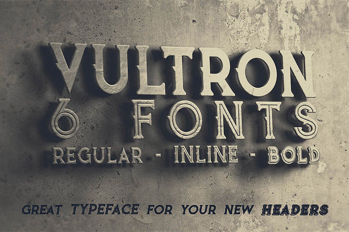 فونت Vultron Vintage Style