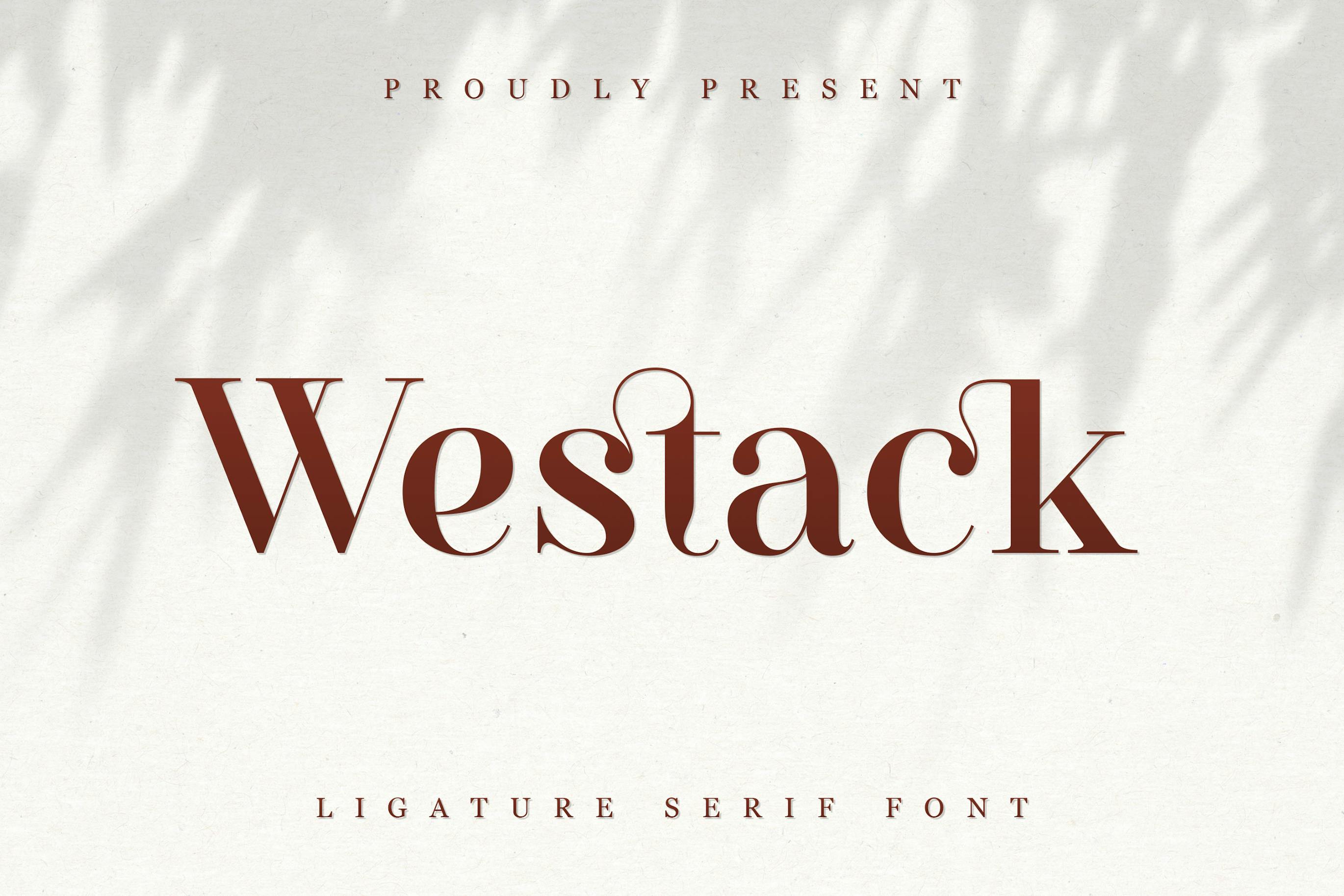 Westack Modern Serif