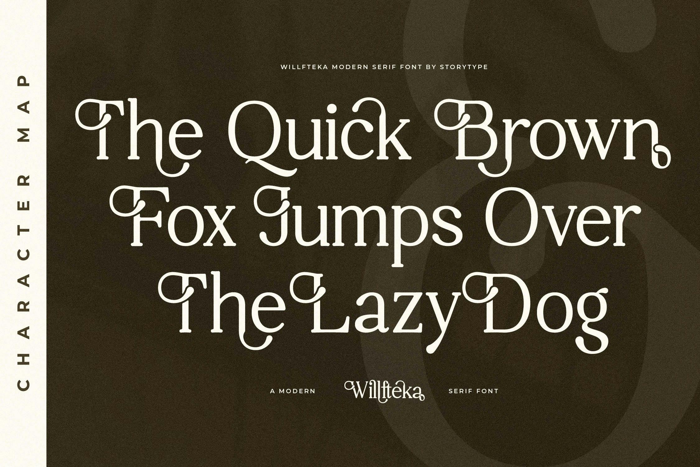 فونت Willfteka A Modern Serif