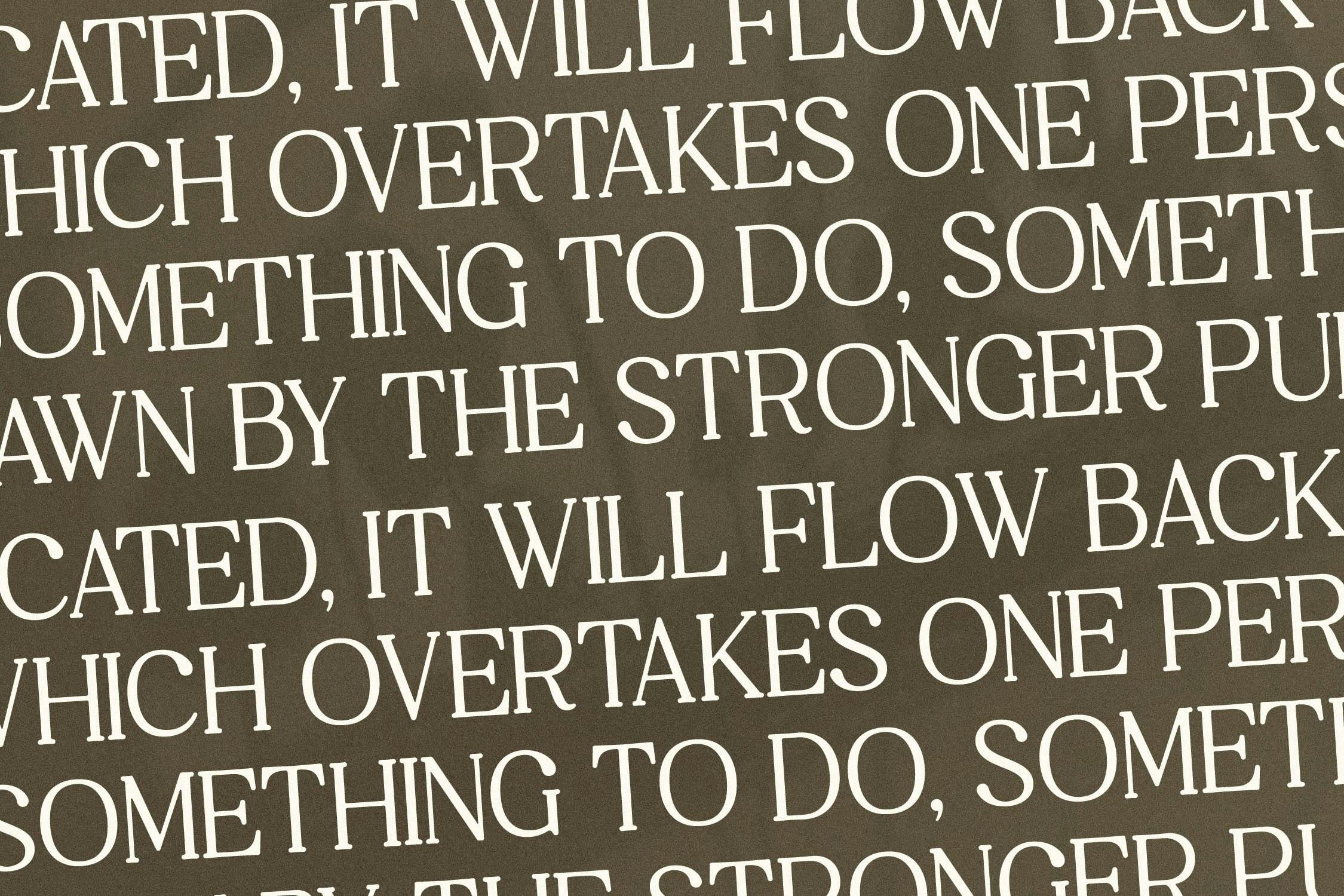 فونت Willfteka A Modern Serif