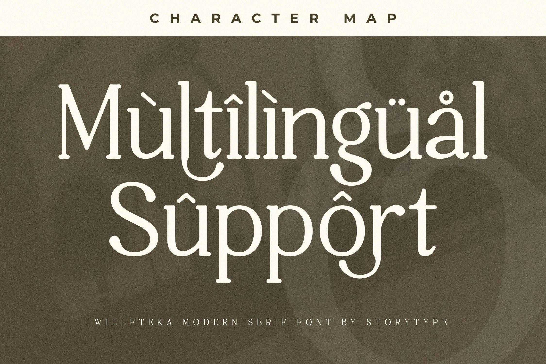فونت Willfteka A Modern Serif