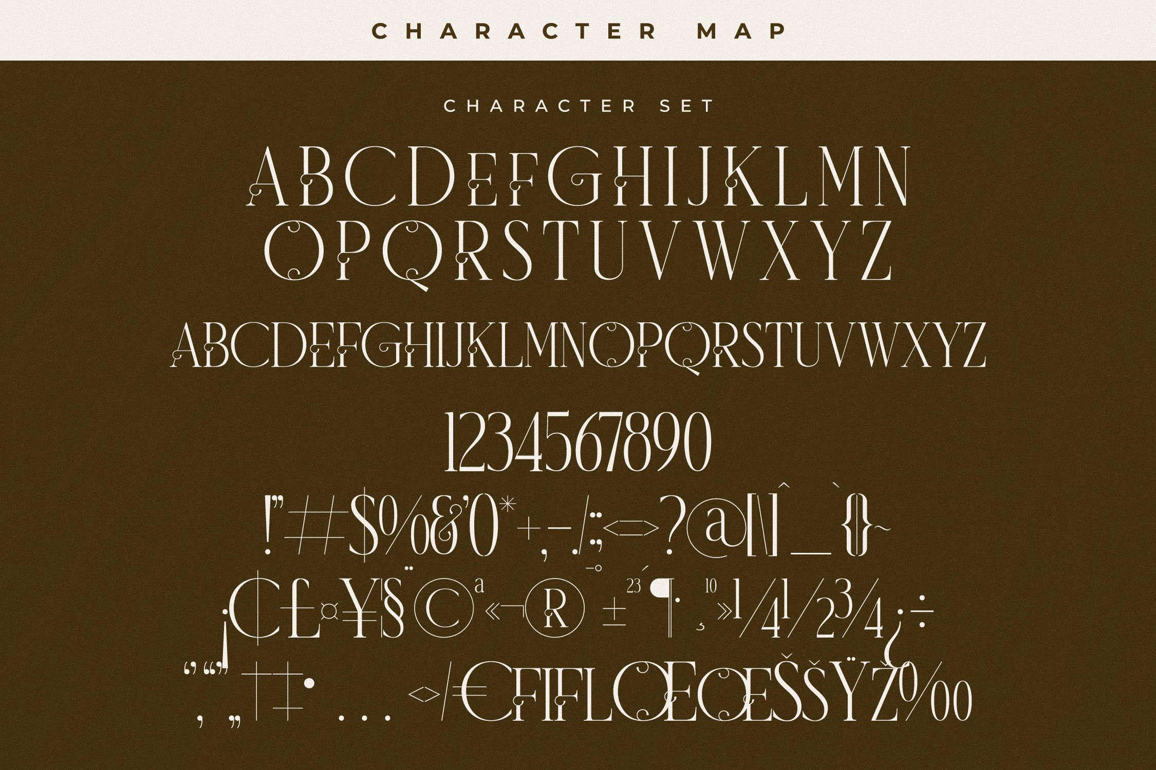 فونت Wistern Modern Serif