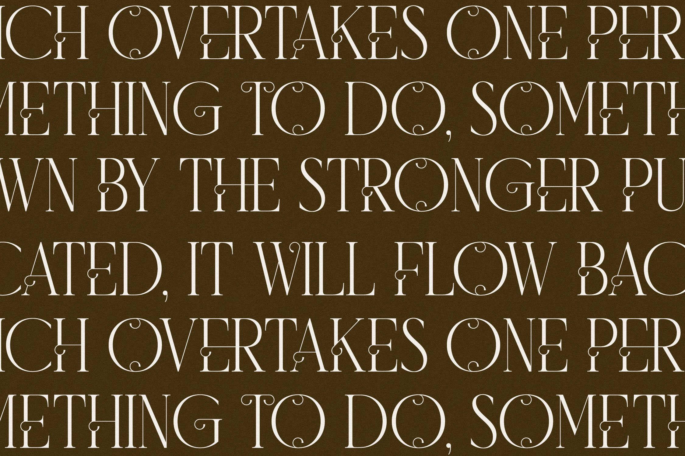 فونت Wistern Modern Serif