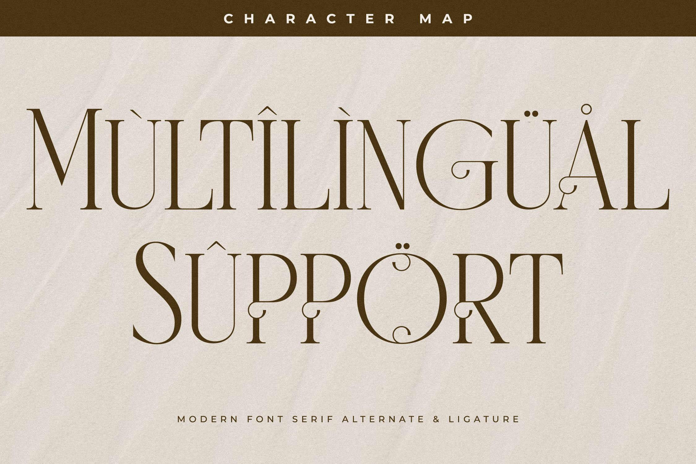 فونت Wistern Modern Serif