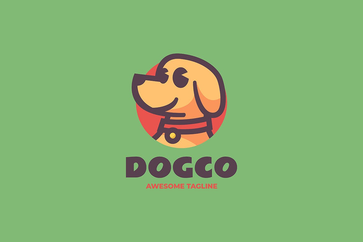 لوگوی طلسم ساده سگ