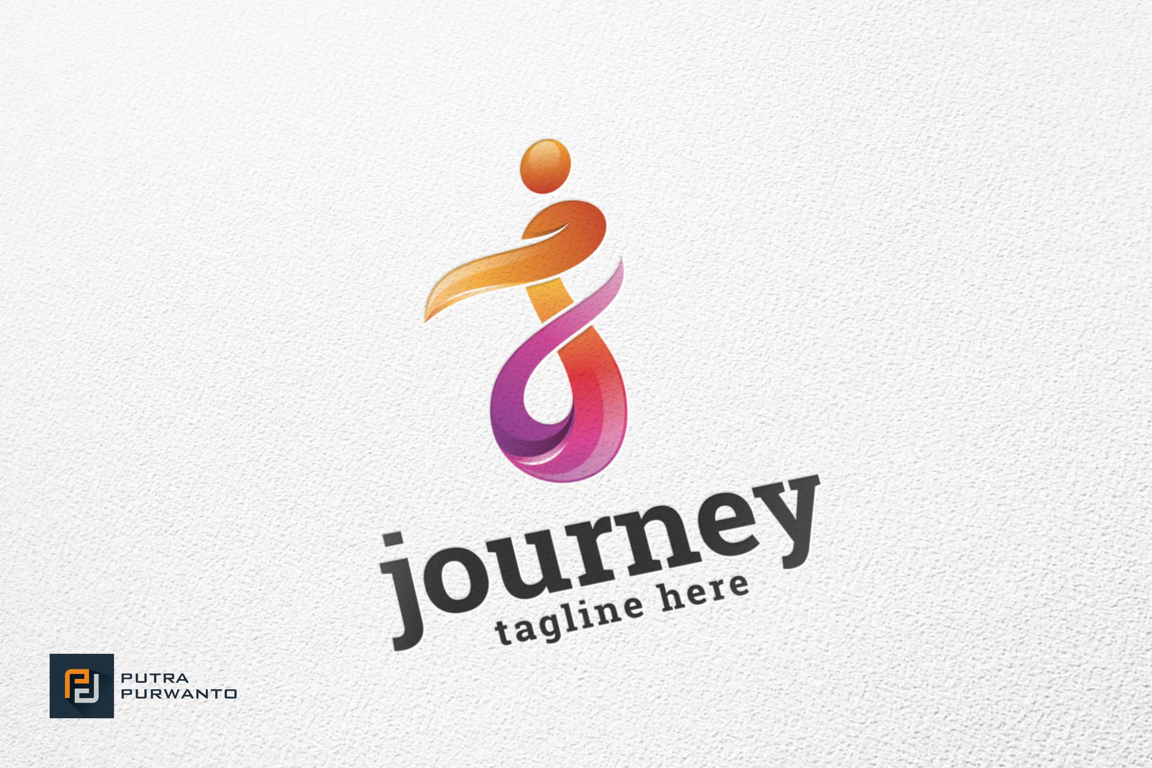 قالب J Journey Letter J