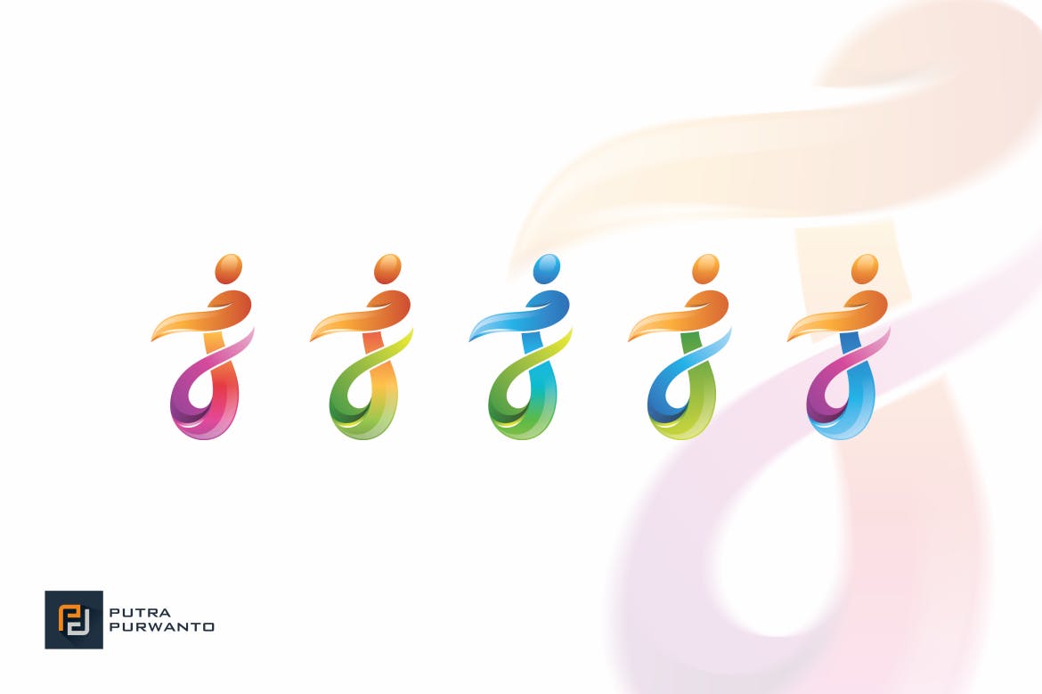 قالب J Journey Letter J
