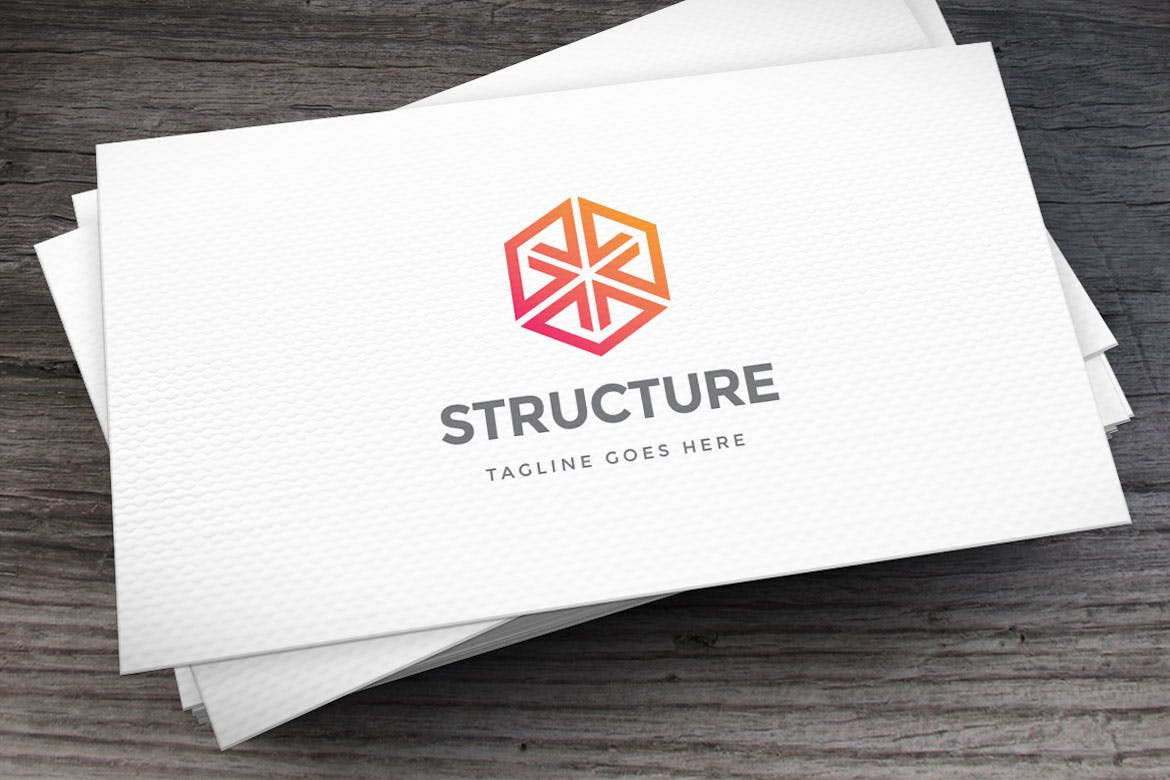 قالب لوگوی ساختار