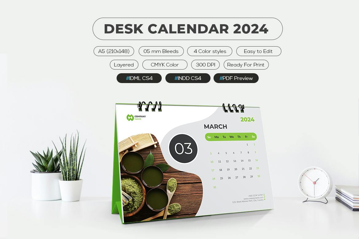 تقویم رومیزی 2024